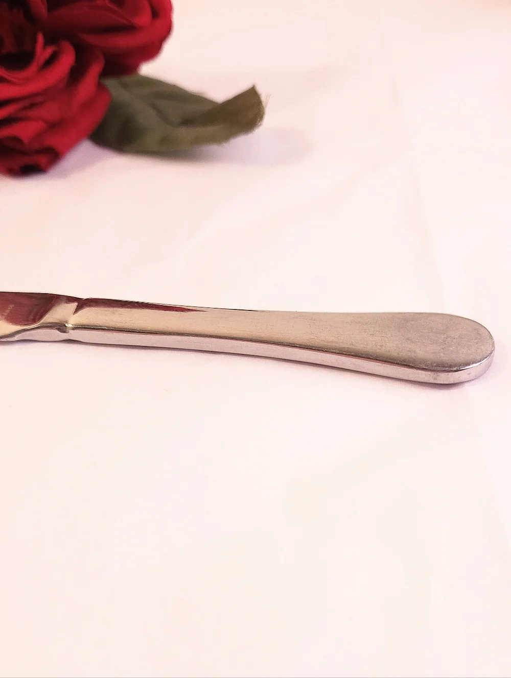 Vintage Silver Plated Christolfe Acier Butter Knife Spreader France 6.5